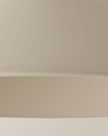 ValueLights Morgan Beige Taper Shade with Brushed Brass Fitting