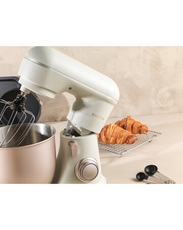 Salter Bakes 1300W Stand Mixer - Oatmeal