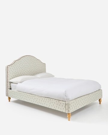 Linnea Flora Bedframe with 3 Layer Memory Foam Hybrid Mattress