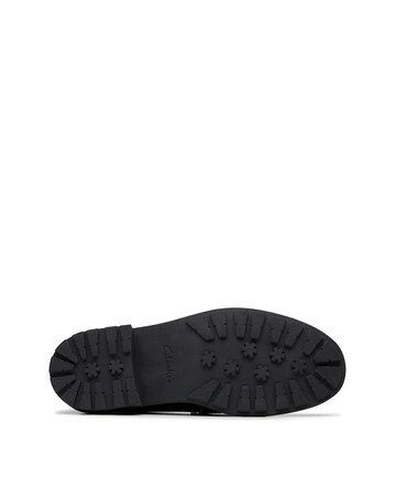 Clarks Orinoco3 Edge Chunky Leather Penny Loafers - Wide Fit (E)