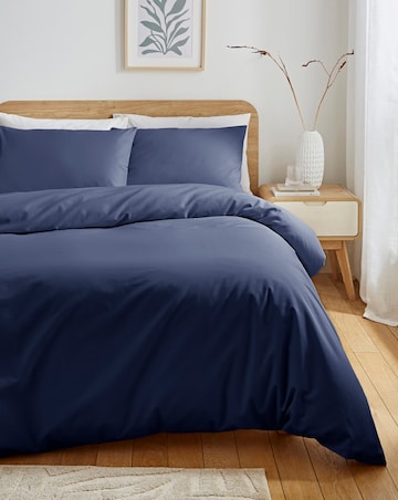 Easy Care Cotton Blend Duvet Cover Set