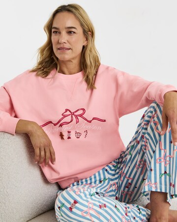 Pretty Secrets Christmas Sweetest Season Sweatshirt Pyjama Set
