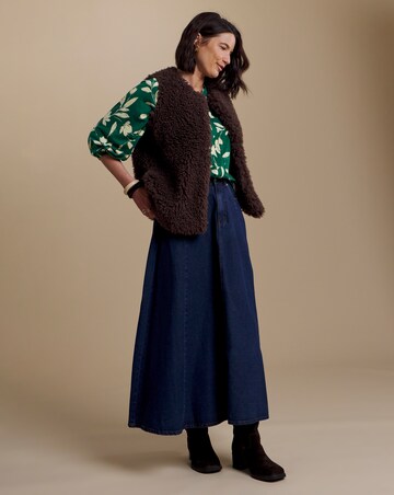 Julipa Printed Jersey Blouse