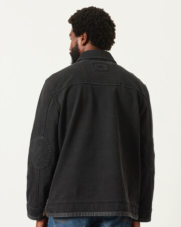 FatFace Airlie Button Neck Sweatshirt - Charcoal Grey