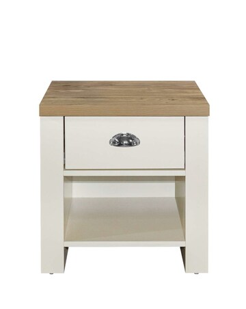 Highgate 1 Drawer Lamp Table