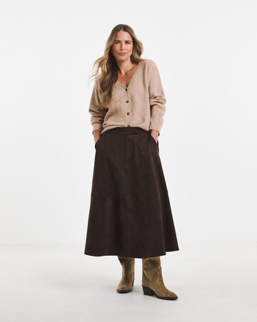 Sponge V Neck Cardigan
