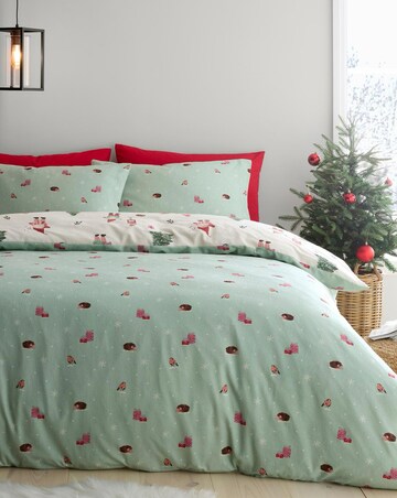 Fusion Christmas Gonks Duvet Cover Set