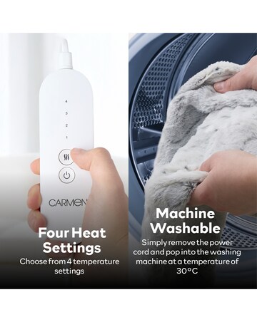 Carmen C81285GRY Heated Foot Warmer