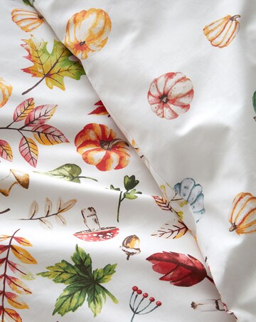 Catherine Lansfield Autumn Pumpkins Duvet Cover Set