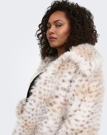 Only Animal Print Faux Fur Jacket