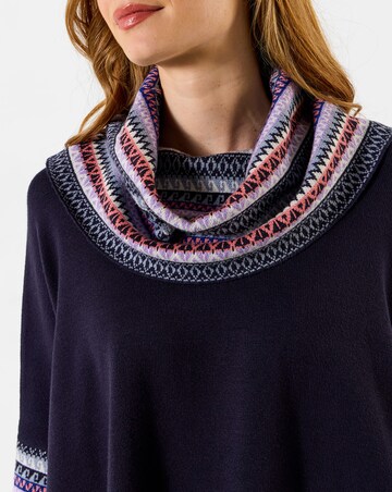 Joe Browns Winter Boho Knitted Sleeved Poncho
