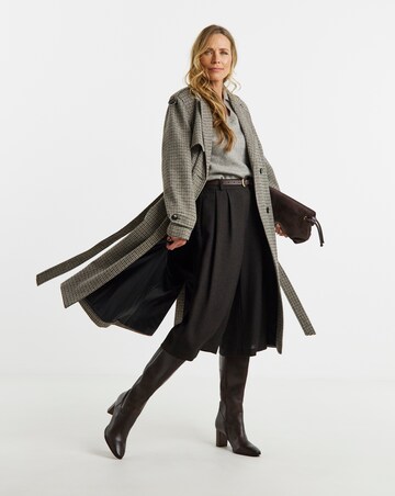 Chocolate Textured Culotte