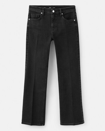 Mango Sienna Crop Flared Jean
