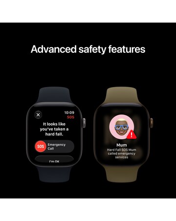 Apple Watch Series 12 GPS + Cellular 42mm - Gold Aluminium/Sand Sport - S/M