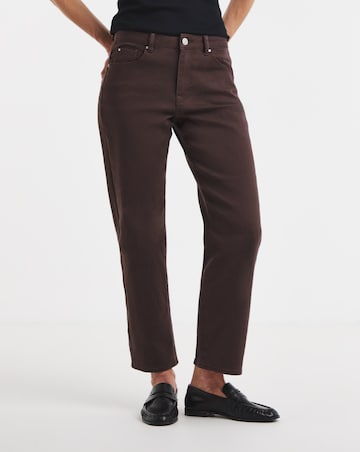 Chocolate Authentic Straight Leg Jeans