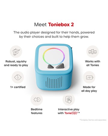 Toniebox 2 Sky Blue Starter Set Creative Tonie Rubie
