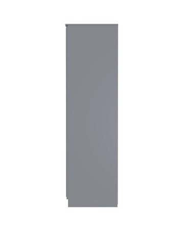 Eider Ready Assembled 2 Door Mirrored Wardrobe - Kids