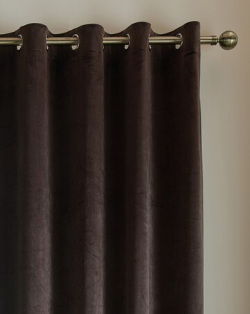 Catherine Lansfield Super Thermal Blackout Matt Velour Curtains