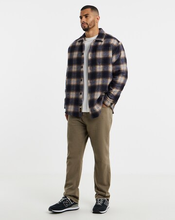 Jack & Jones Soho Ollie Overshirt - Navy Check