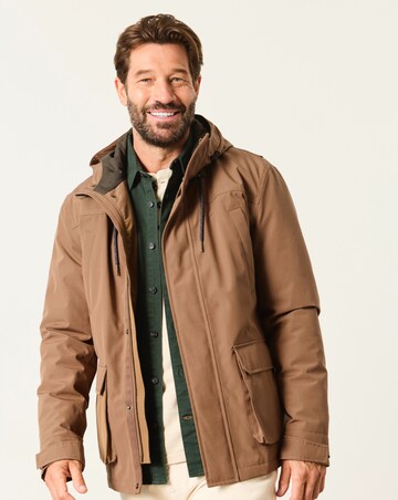 FatFace Bala Waterproof Jacket (Regular & Tall) - Natural