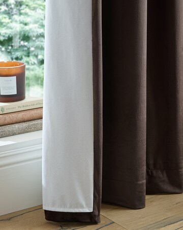 Catherine Lansfield Super Thermal Blackout Matt Velour Curtains