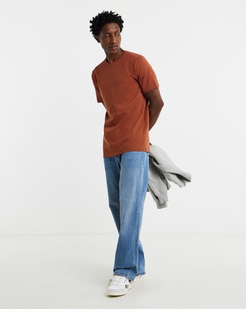 Pure Cotton Crew Neck T-Shirt Long