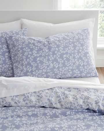 Bianca Shadow Leaves Duvet Cover Set