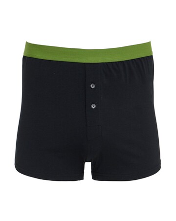 5 Pack Contrast Waist Loose Boxers