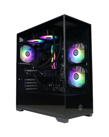 CyberPowerPC Lumina Gaming PC - AMD Ryzen 5 9600X RTX 5060 16GB RAM 1TB NVMe SSD