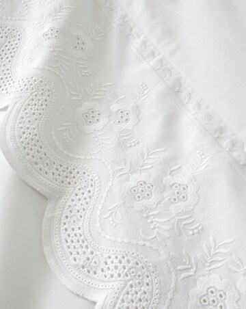Bianca Fine Linens Elise Lace Duvet Cover Set
