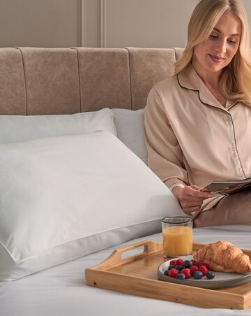 Silentnight Hotel Collection Luxe Cotton Box Pillow