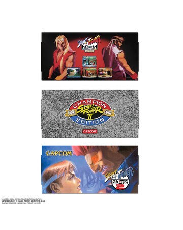 Evercade Alpha StreetFighter Retro Gaming Bartop Arcade