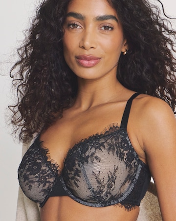 Pretty Secrets Lace Full Cup Non Padded Wired Bra (B-F)