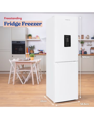 Russell Hobbs RH181TNF552E2WWD 50/50 Fridge Freezer with water dispenser