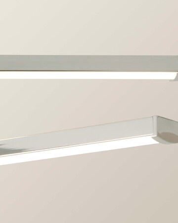 ValueLights Infinity IP44 Chrome 3 Arm Adjustable Ceiling Light