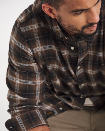 Jack & Jones Field Check Shirt - Black Multi