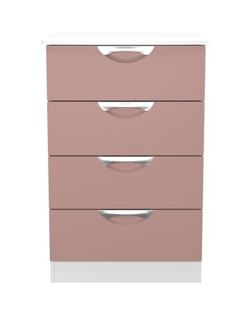 Haydn Ready Assembled 4 Drawer Midi Chest - Kids