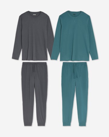 2 Pack Jersey T-Shirt and Trouser Set