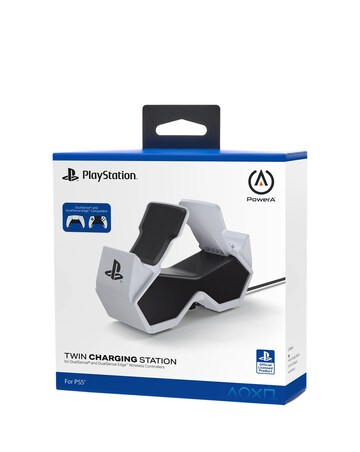 PowerA Twin Charging Station for PlayStation DualSense Wireless Controllers