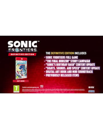 Sonic Frontiers - Definitive Edition (Nintendo Switch 2)