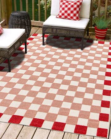 Zouk Checkerboard Indoor/Outdoor Rug