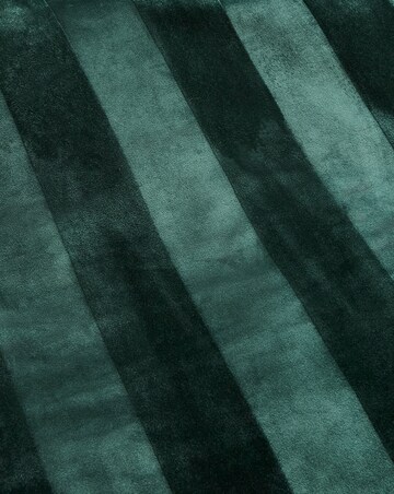 Embossed Velvet Stripe Duvet Cover Set
