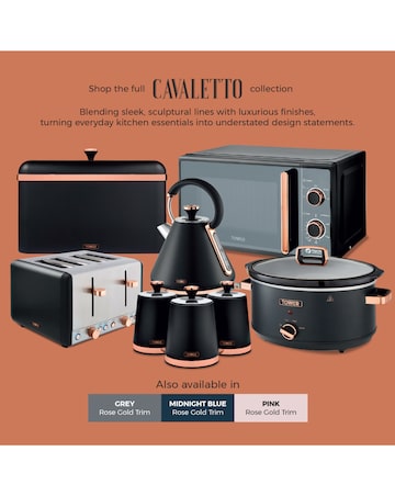 Tower Cava Kettle, 4 Slice, Bread bin