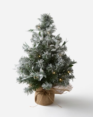 Pre-Lit 2ft Berries Christmas Tree