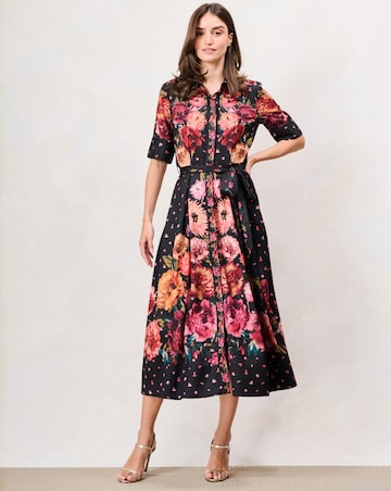 Hope & Ivy The Merrielle Shirt Dress