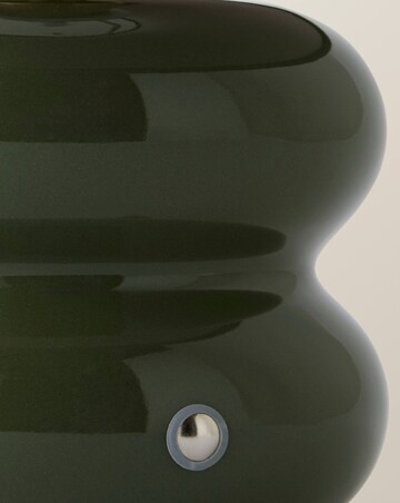 ValueLights Gia Ceramic Stacked Rechargeable Table Lamp