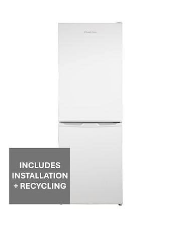 Russell Hobbs RH145FF501E1W 50cm Fridge Freezer White + Install