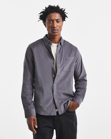 Long Sleeve Cord Pocket Shirt