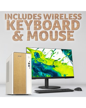 Acer Aspire Desktop Tower - Intel Core 5 8GB 512GB SSD