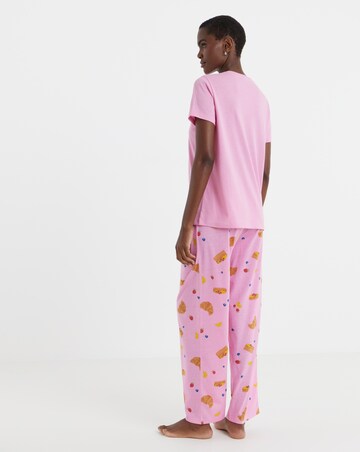 Pretty Secrets Value 2 Pack Breakfast Print Pyjama Sets